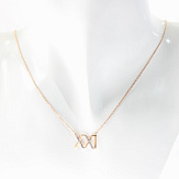 Цепь золото 585, общий вес - 2.72 г, чистый вес - 2.56 г, 45 см